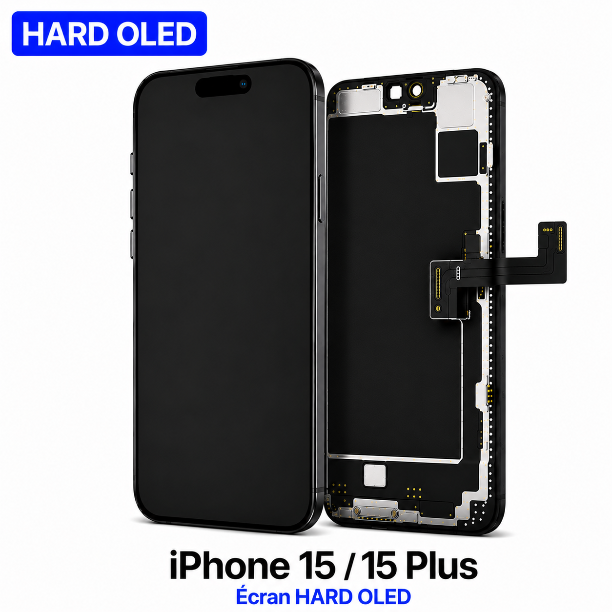 Ecran iPhone 15 Plus Hard Oled