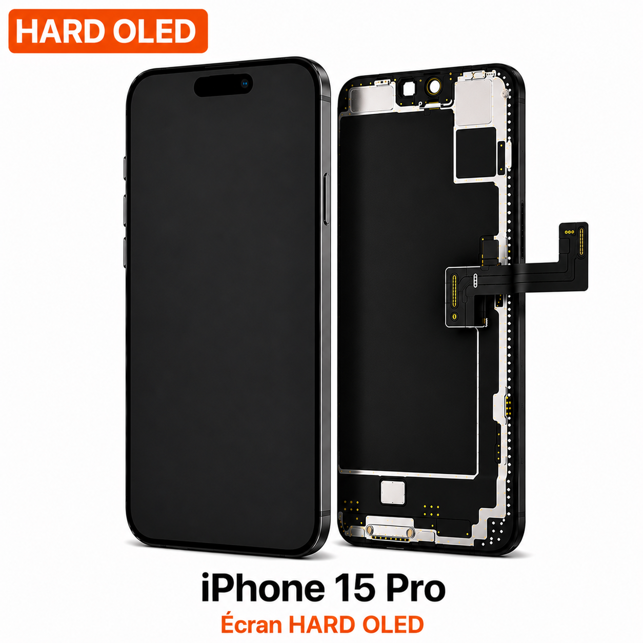 Ecran iPhone 15 Pro Hard Oled