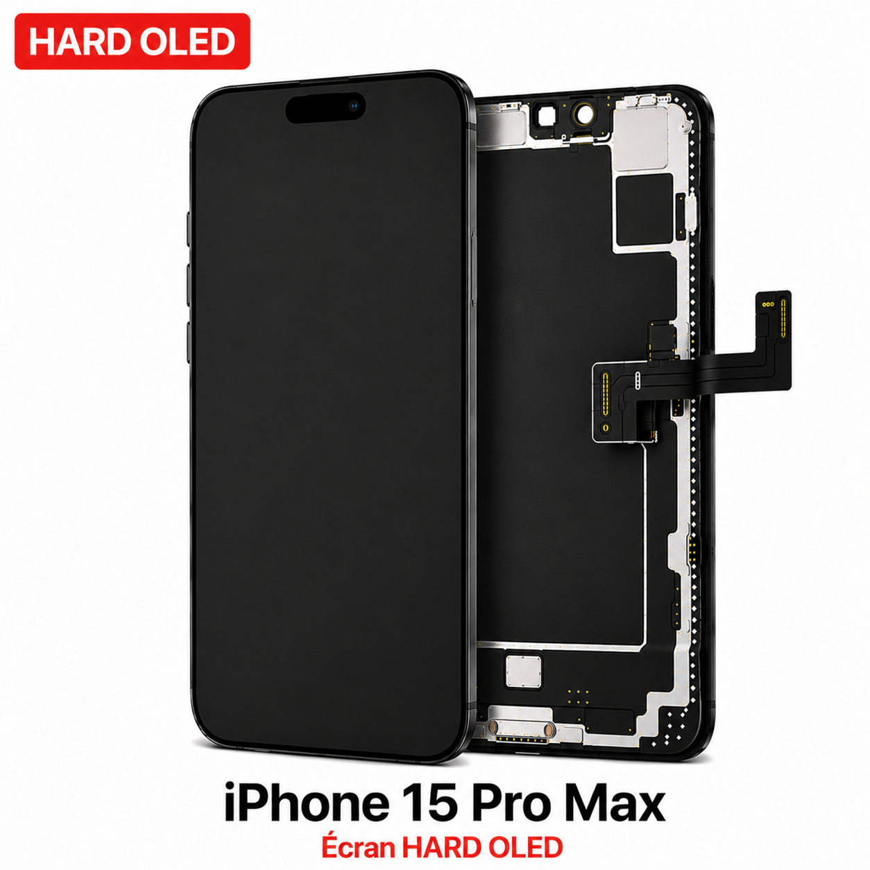 Ecran iPhone 15 Pro Max Hard Oled