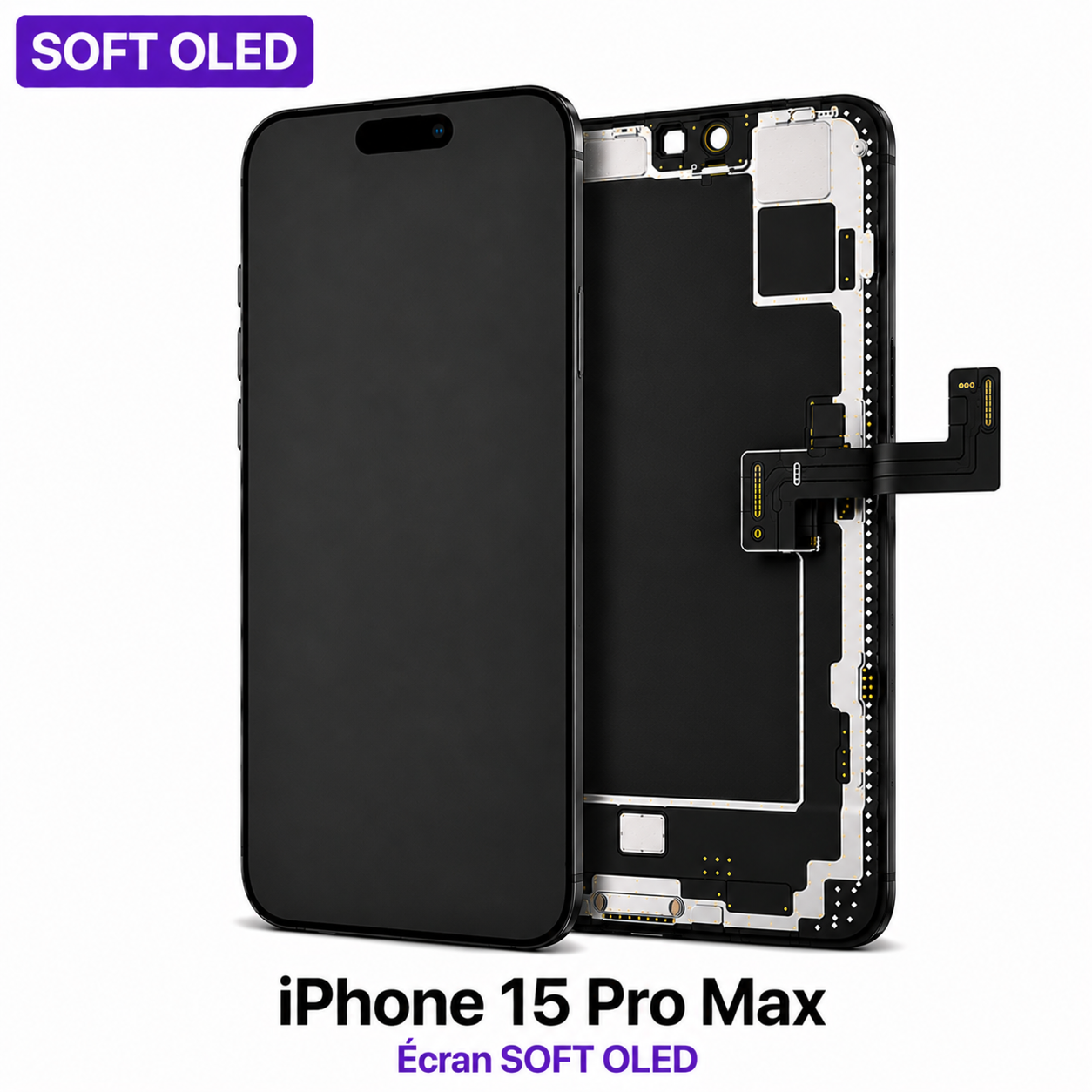 Ecran iPhone 15 Pro Max Soft Oled