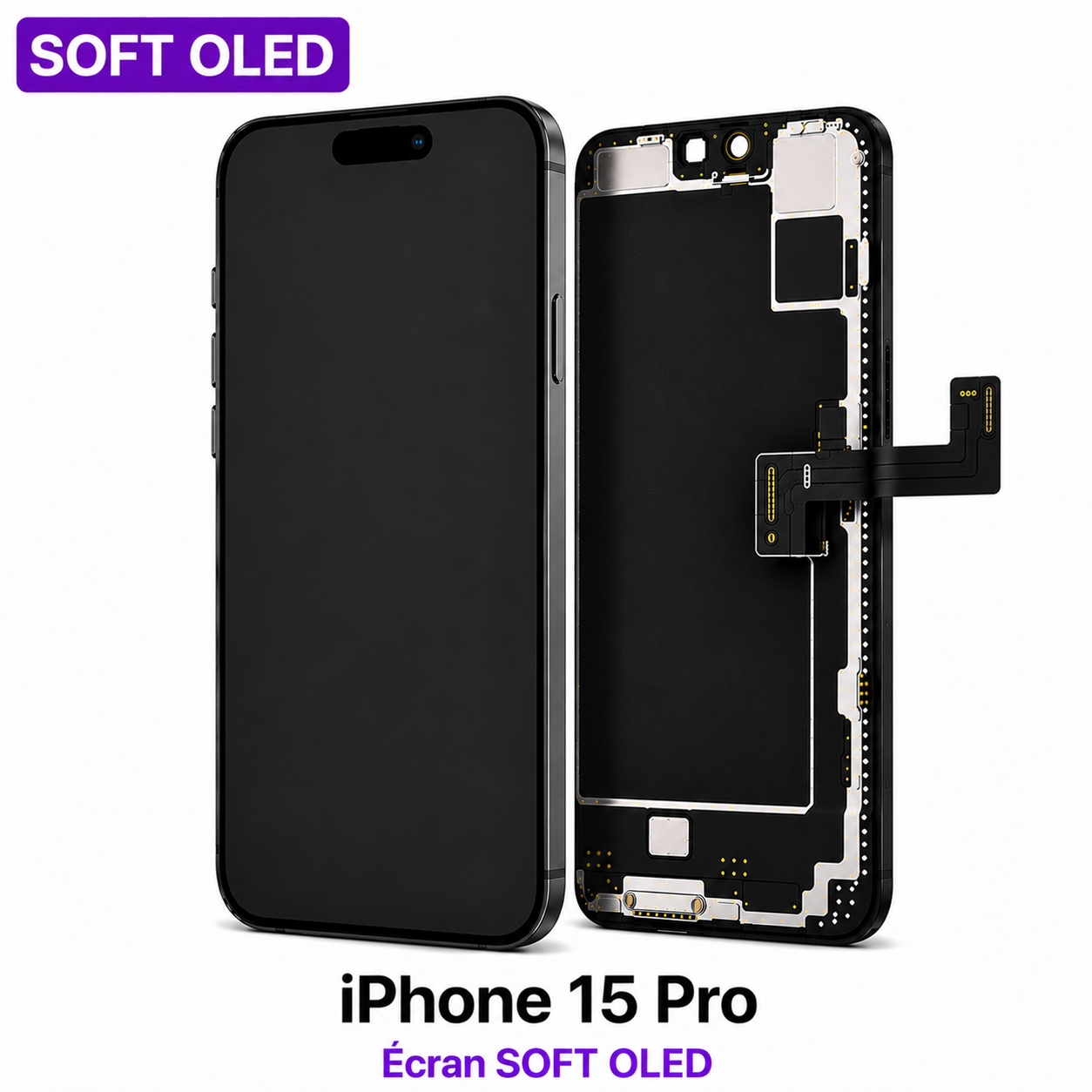 Ecran iPhone 15 Pro Soft Oled