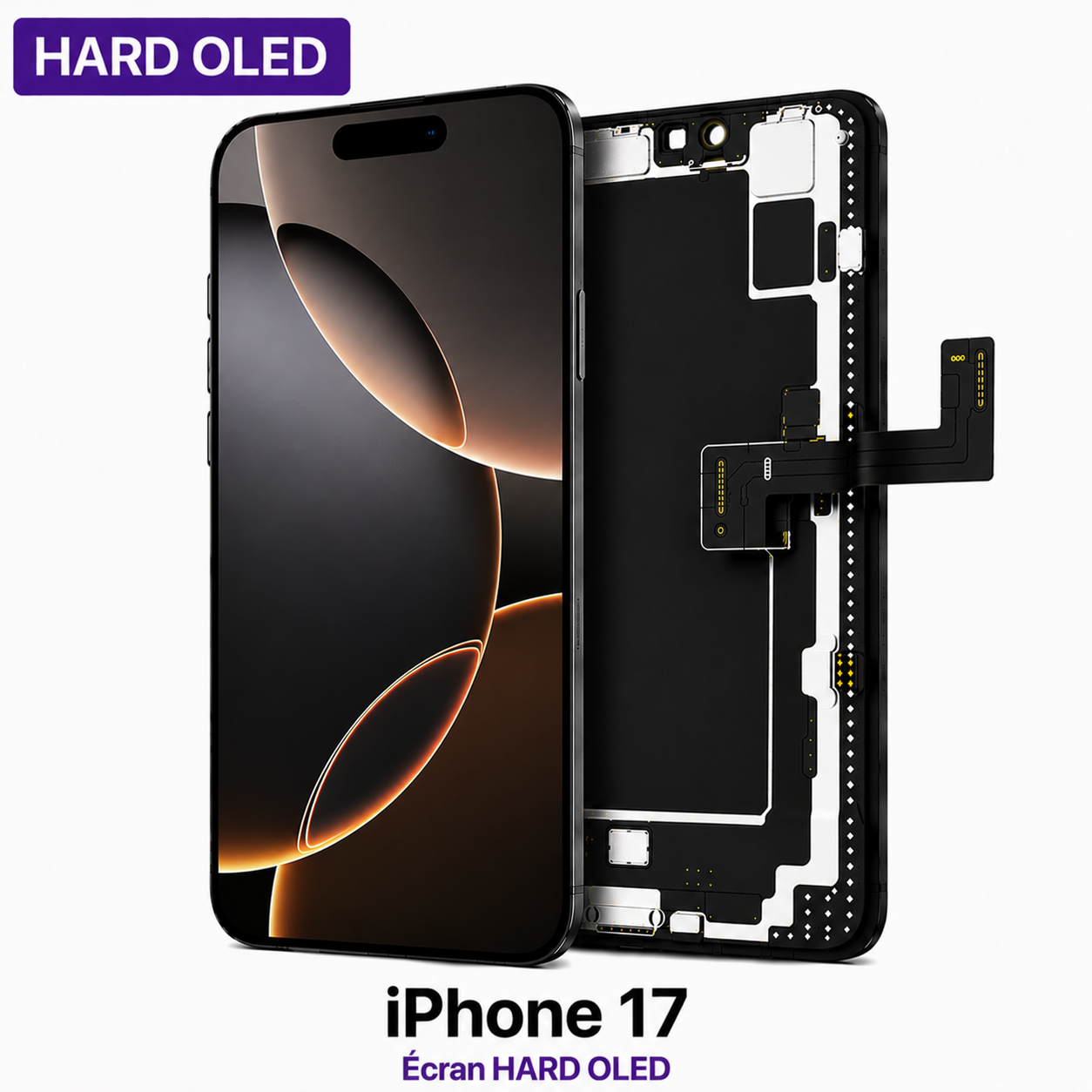 Ecran iPhone 17 Hard Oled