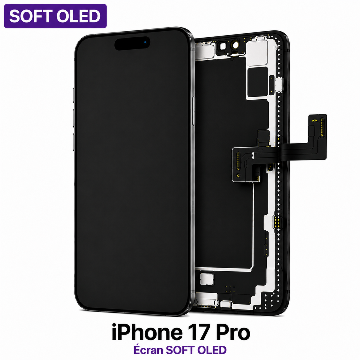 Ecran iPhone 17 Pro Soft Oled